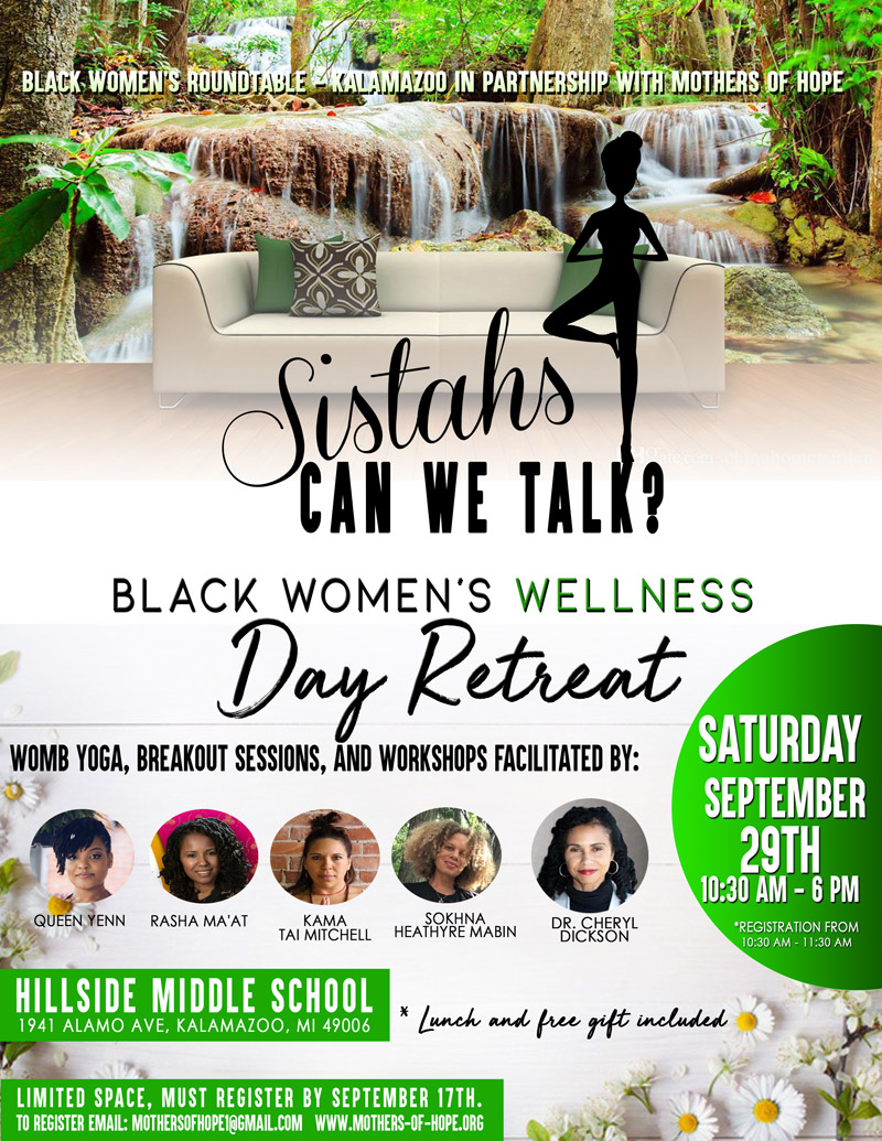 Black Women Wellness Day Retreat Mothers Of Hope
